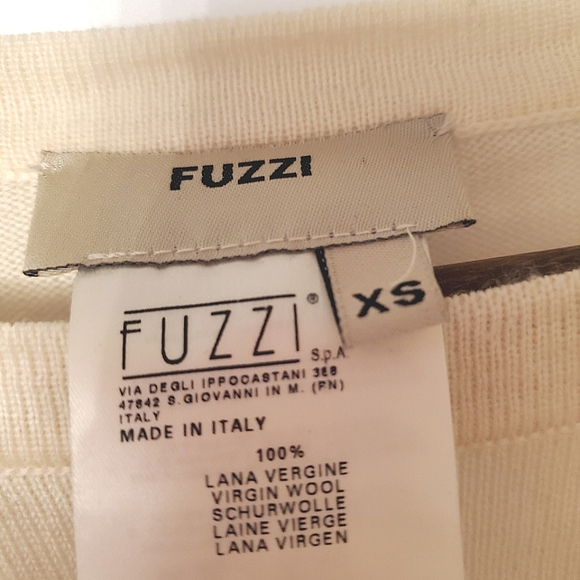 Fuzzi Ruffle sleeve sweater - Picture 3 of 4